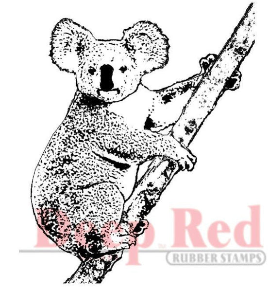 Koala Bear Rubber Stamp