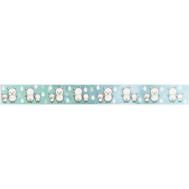 Sorabear Foil Washi Tape Shinzi Katoh Design