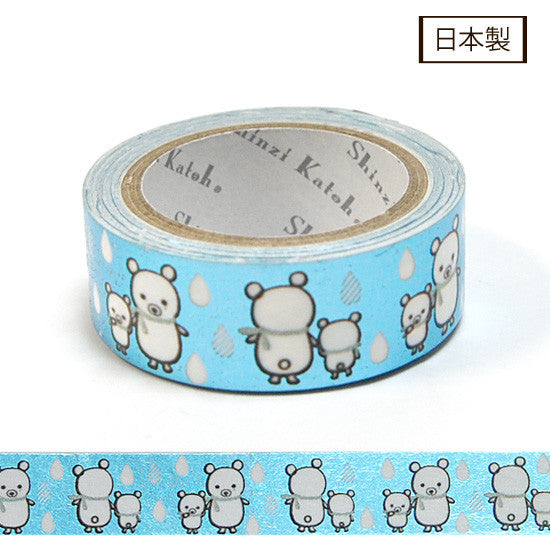 Sorabear Foil Washi Tape Shinzi Katoh Design