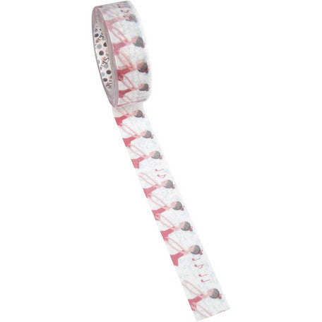 Ballet Ballerina Red Dress Washi Tape • Shinzi Katoh Design Japanese Masking Tape