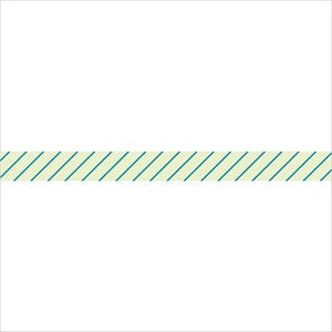 Mint Stripe Washi Tape Masté