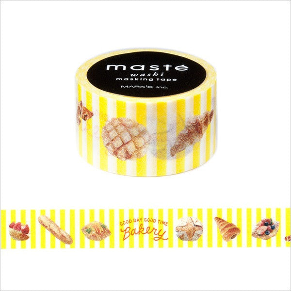 Bakery Japanese Washi Tape • Amazing Life Masté Masking Tape