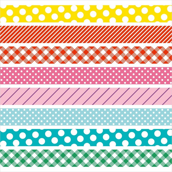 Pattern Washi Tape Pack 14 Sticker for Sale by marettamaa