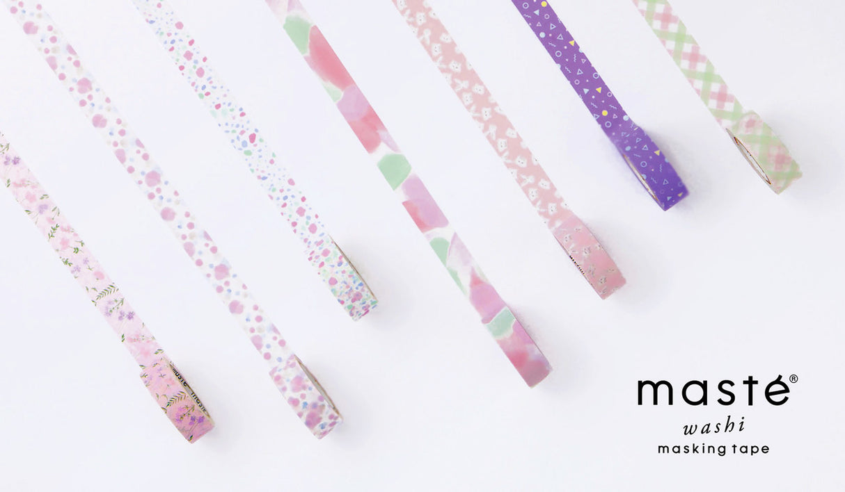 Maste Draw Me Washi Tape that can be written with a water-based pens. Instead of labels, sticky notes, and memos! Masking tape that can be used for multiple purposes every day.