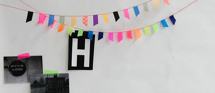 Neon Solid Color Washi Tape Maste (Pick 1 color)