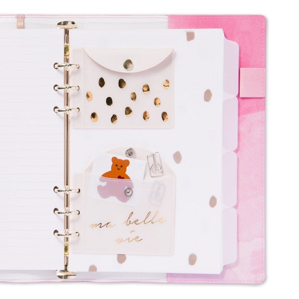 PVC Pocket Pouch A5 Ivory