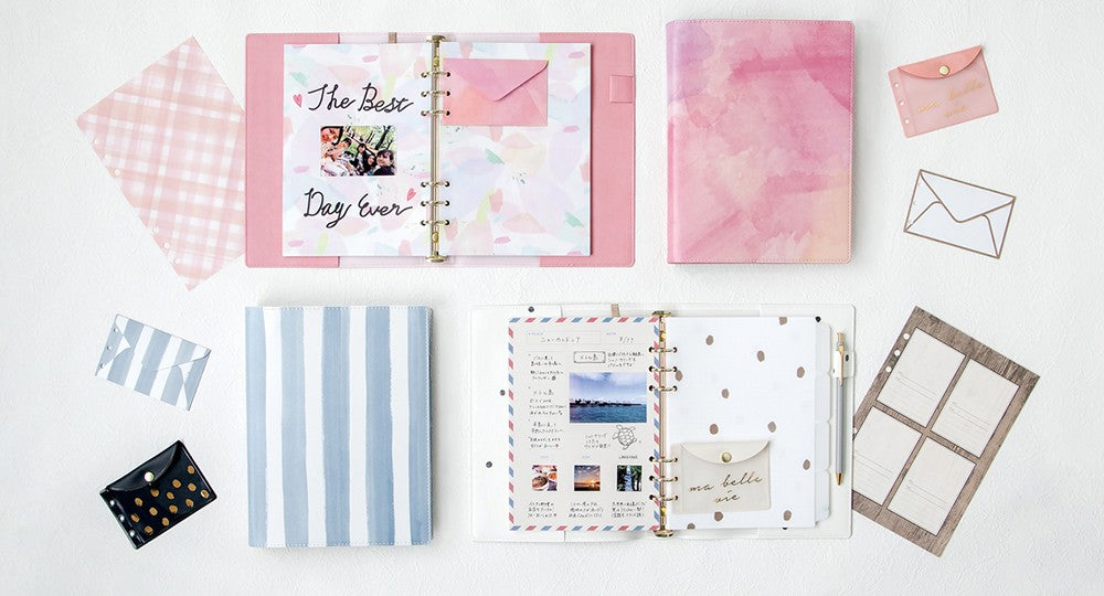 Bolsa de PVC de bolsillo tamaño A5 color rosa