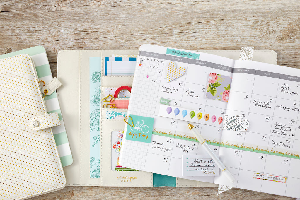 New Color Crush Composition Planners by Webster's Pages