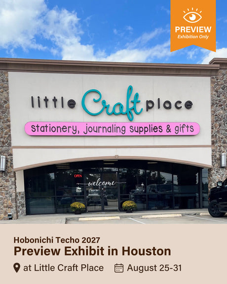 Hobonichi 2027 Lineup Preview Exhibit @ Little Craft Place