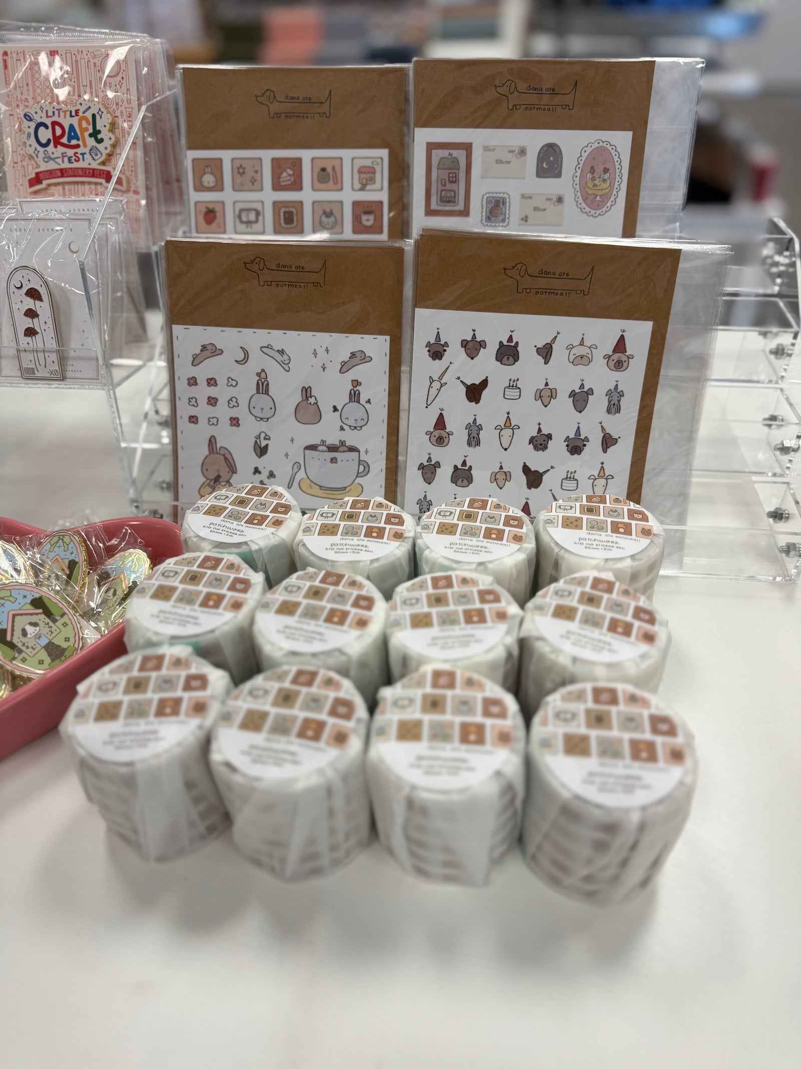 New Brand at Little Craft Place ~ dana ate oatmeal!