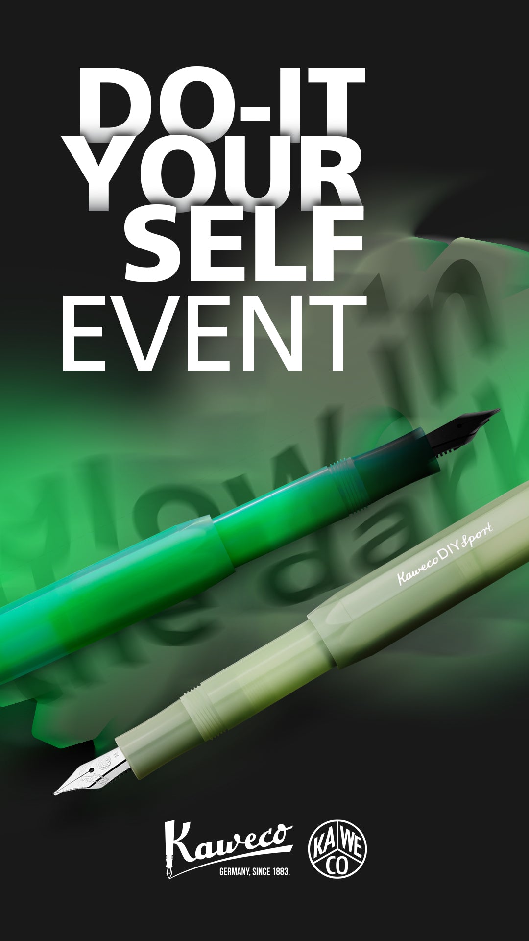 Kaweco SPORT DIY Glow in the Dark
