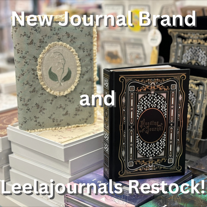 New Brand and Leelajournals Restock! – Little Craft Place
