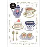 Retro Print Postcard - Tea Time