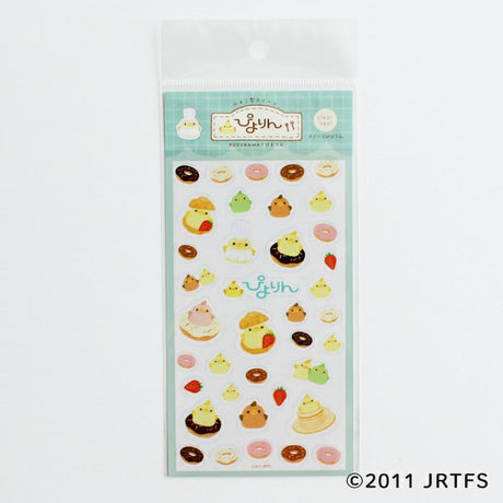 Piyorin Transparent Sticker Sheet - Sweets