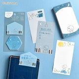 Mizutama Die-Cut Sticky Notes - Silence