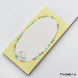 Kokoro Moyou Slim Memo Pad - Excited