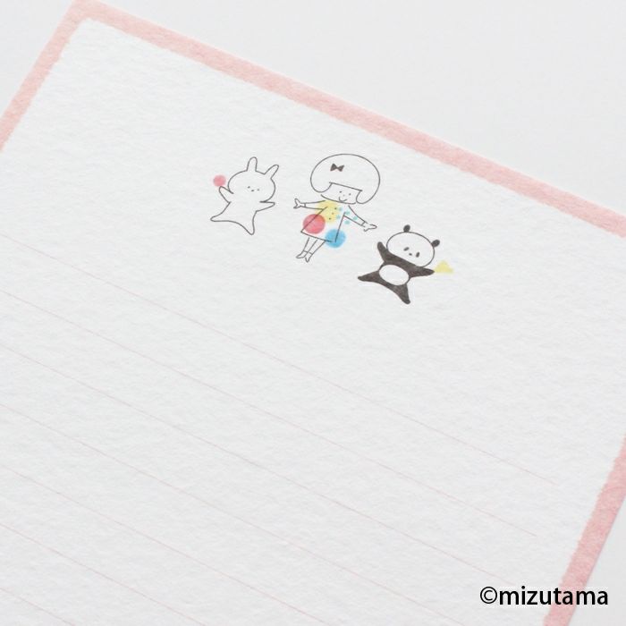 Mizutama Letter Set - Happy