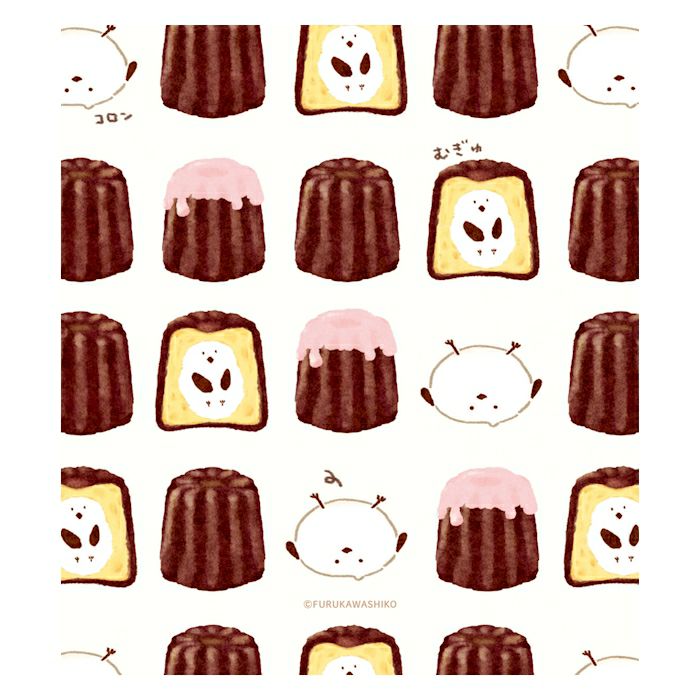Furukawashiko Memo Pad - Bird Sweets and Animals