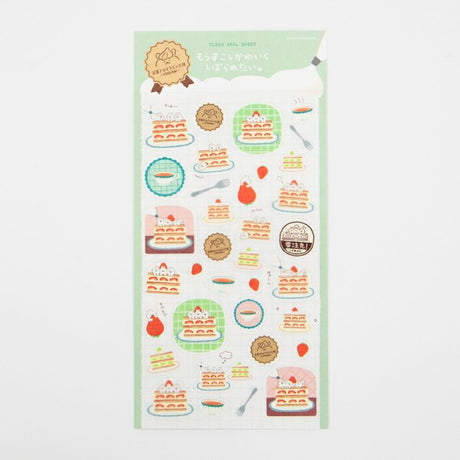 Furukawashiko Sticker Sheet - Rabbit Sweets Animal Workshop