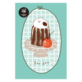 Retro Print Postcard - Bird Sweets Animal Workshop