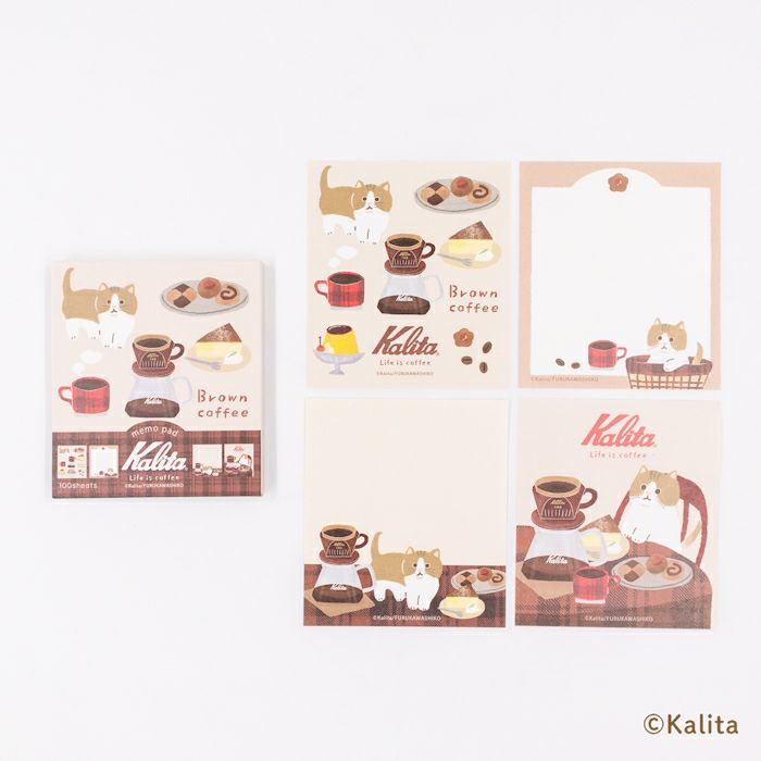 Furukawashiko x Kalita Memo Pad - Brown Coffee