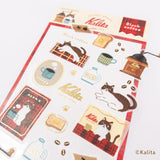 Furukawashiko x Kalita Sticker Sheet - Black Coffee