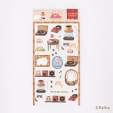 Furukawashiko x Kalita Sticker Sheet - Caramel Coffee