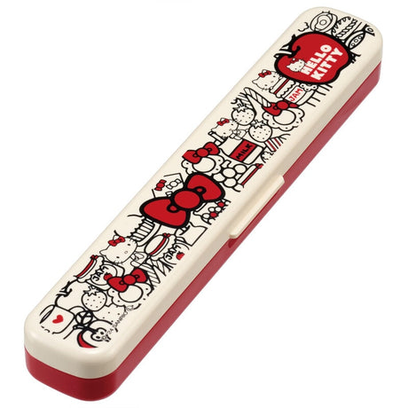 Skater Hello Kitty Reusable Utensil Set