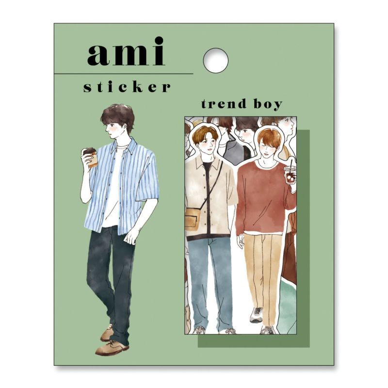 Ami Flake Sticker - Trend Boy