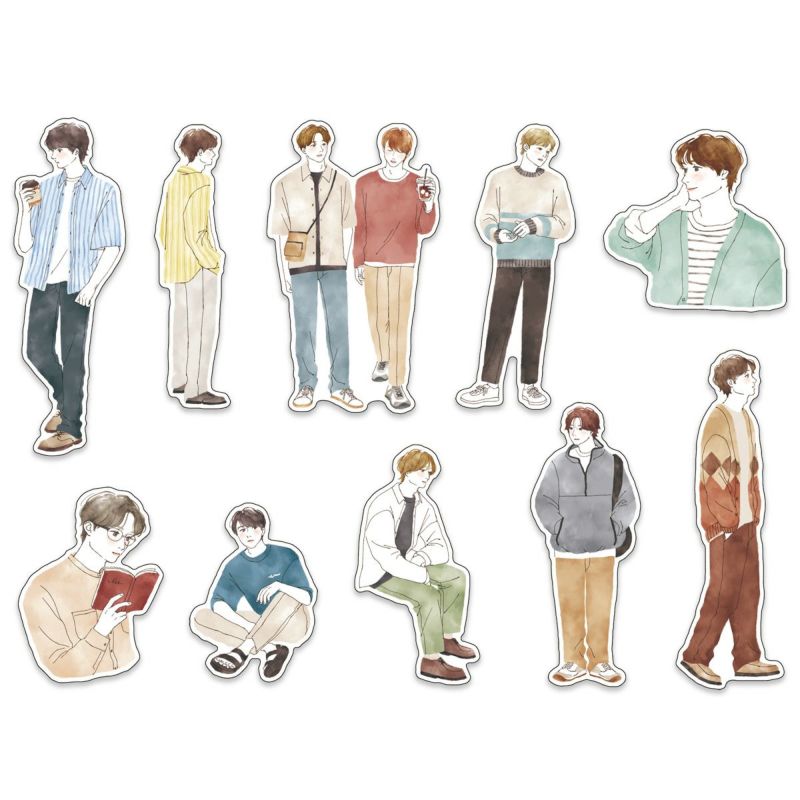 Ami Flake Sticker - Trend Boy