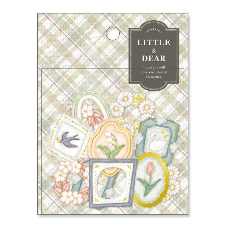 Little and Dear Flake Sticker - Frame