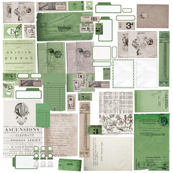 Muestra de color: Piezas efímeras de Willow