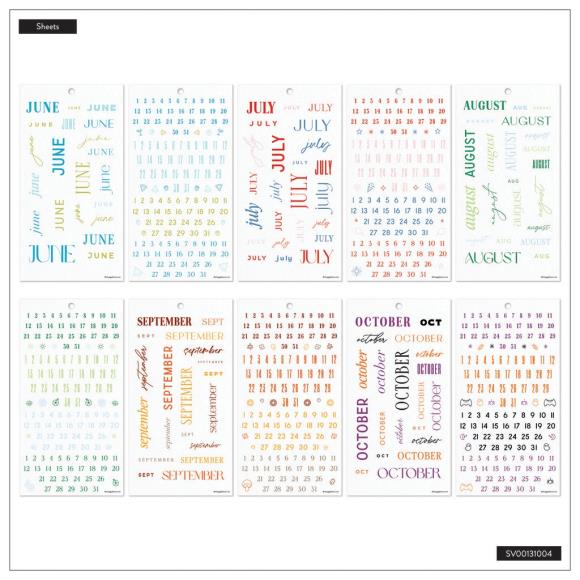 Happy Planner Classic Sticker Value Pack - Months