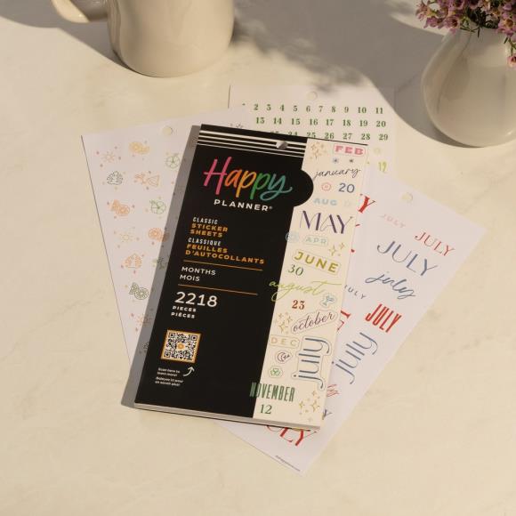 Happy Planner Classic Sticker Value Pack - Months
