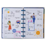 Happy Planner 12-Month Undated Mini Disc Bound Planner - Share Your Magic
