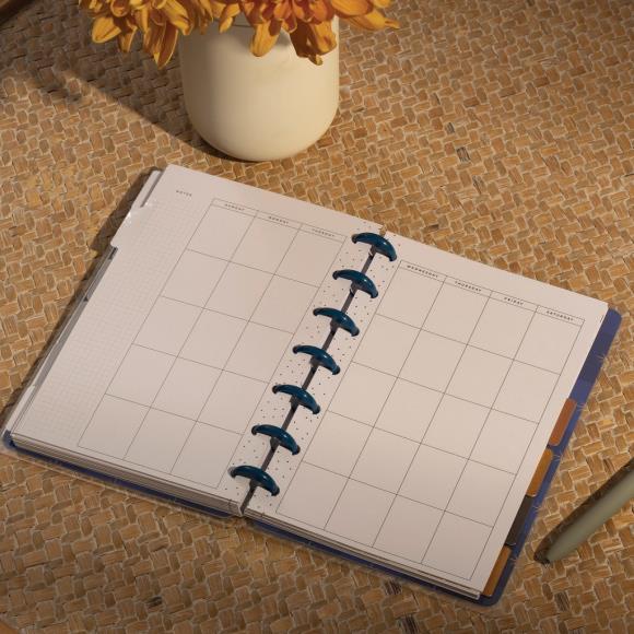 Happy Planner 12-Month Undated Mini Disc Bound Planner - Share Your Magic