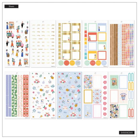 Happy Planner Classic Sticker Value Pack - Spring by Arrolynn Weiderhold