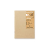 TRAVELER'S notebook 009 Kraft Paper Notebook (Passport Size)
