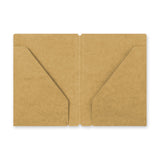 TRAVELER'S notebook 010 Kraft Paper Folder (Passport Size)