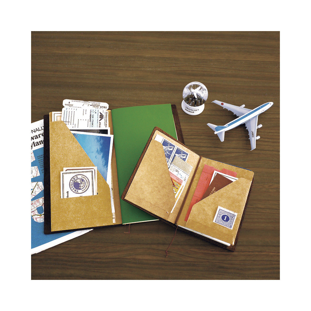 TRAVELER'S notebook 010 Kraft Paper Folder (Passport Size)