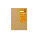 TRAVELER'S COMPANY TRAVELER'S notebook 010 Kraft Paper Folder - Passport Size