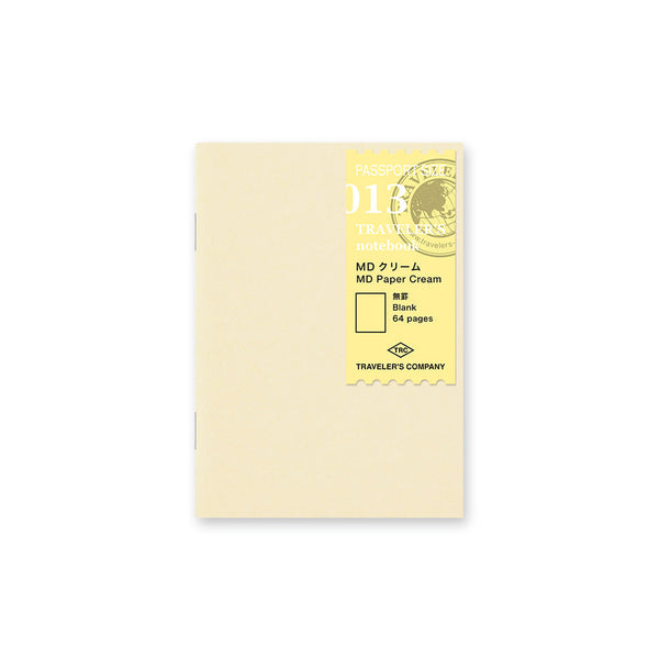 TRAVELER'S Notebook 013 MD Paper Cream (Passport Size)