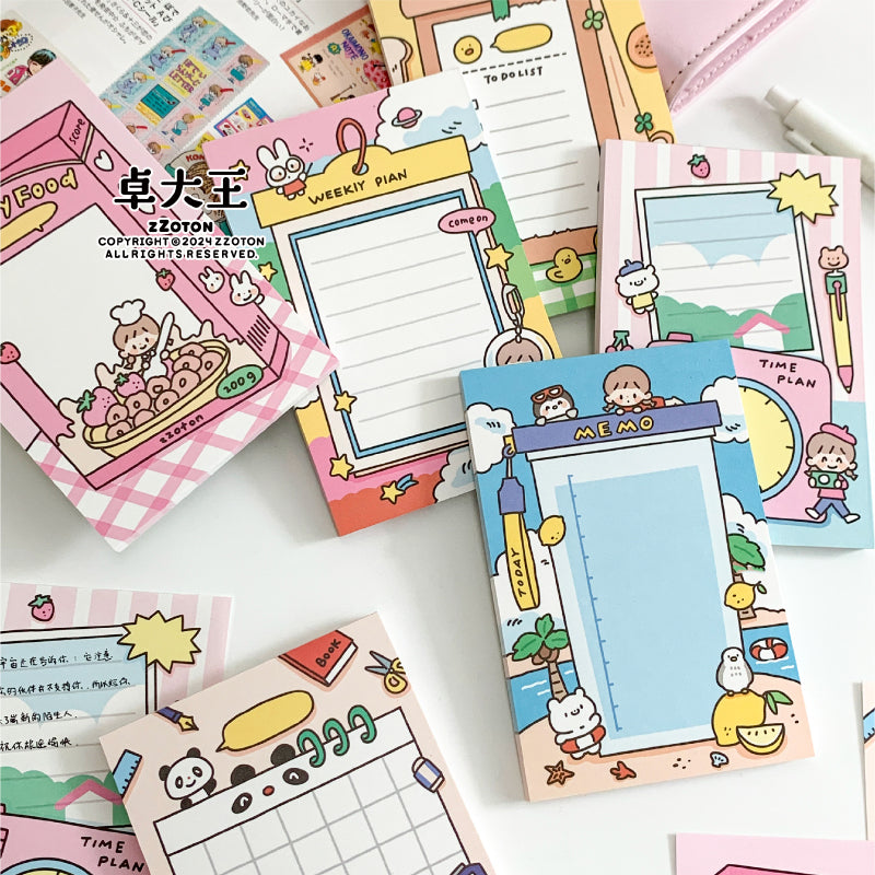 Molinta - Duck Bread A7 Memo Pad