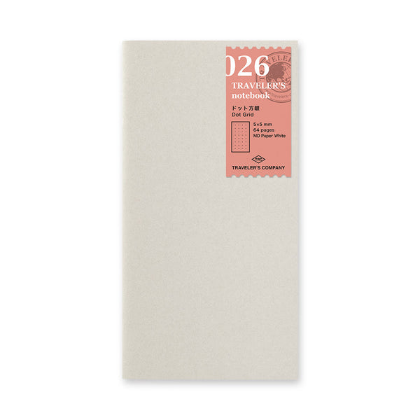 TRAVELER'S Notebook 026 Dot Grid (Regular Size)