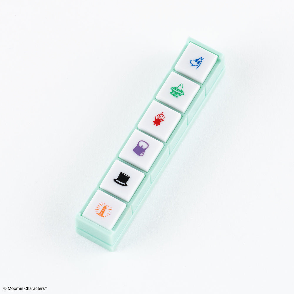 Hobonichi 2027 - Kodomo no Kao x Hobonichi: Pochitto6 Push-Button Stamp (Moomin)