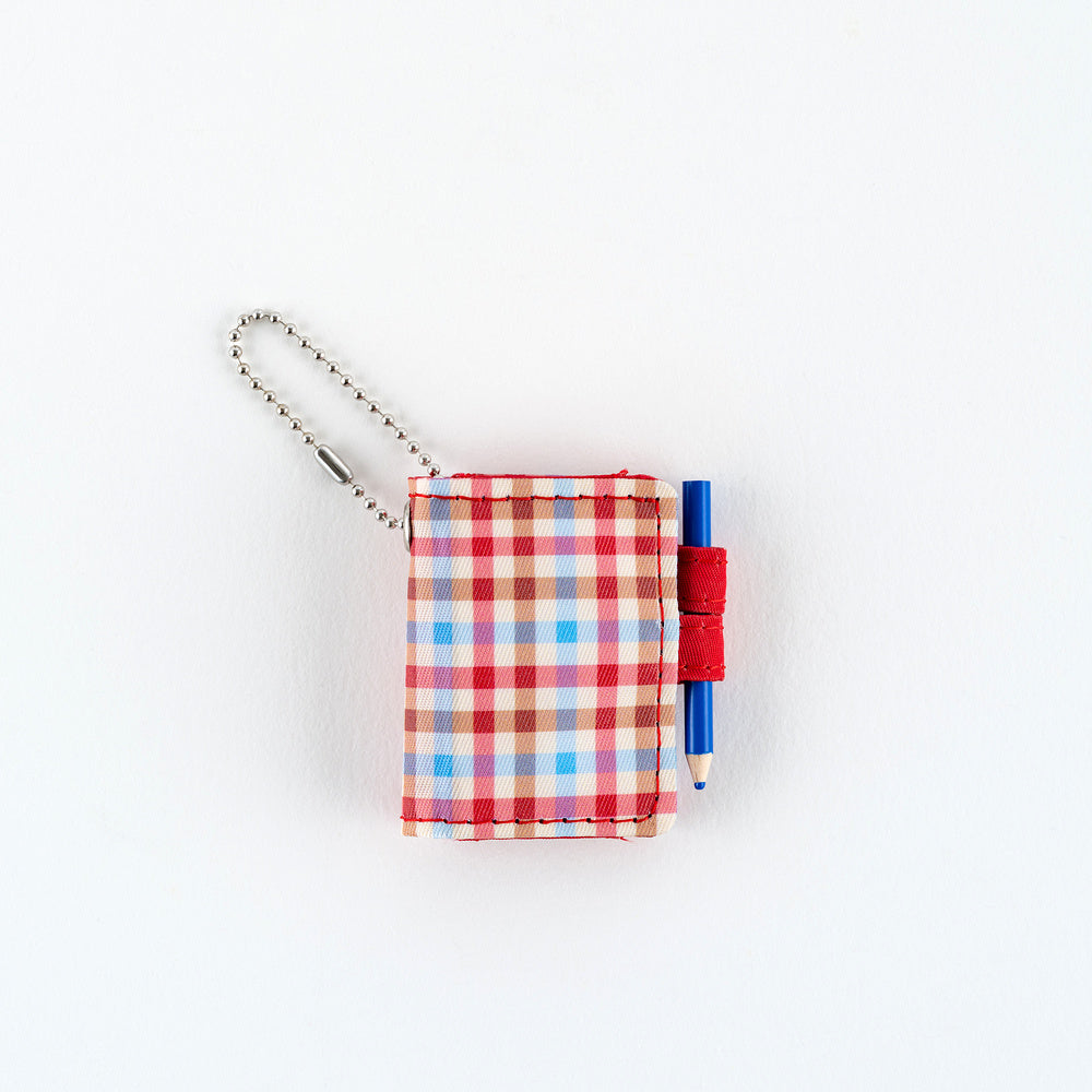 Hobonichi 2027 - Hobonichi Techo Mini Keychain (Bright Plaid)