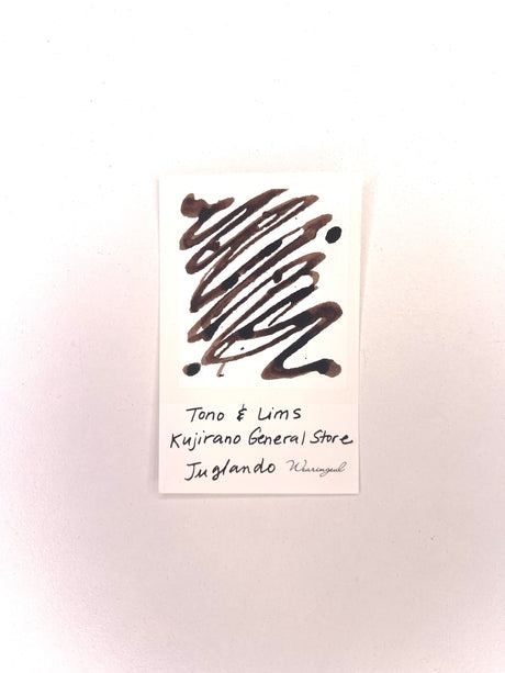 TONO & LIMS Kujirano General Store JUGLANDO Ink
