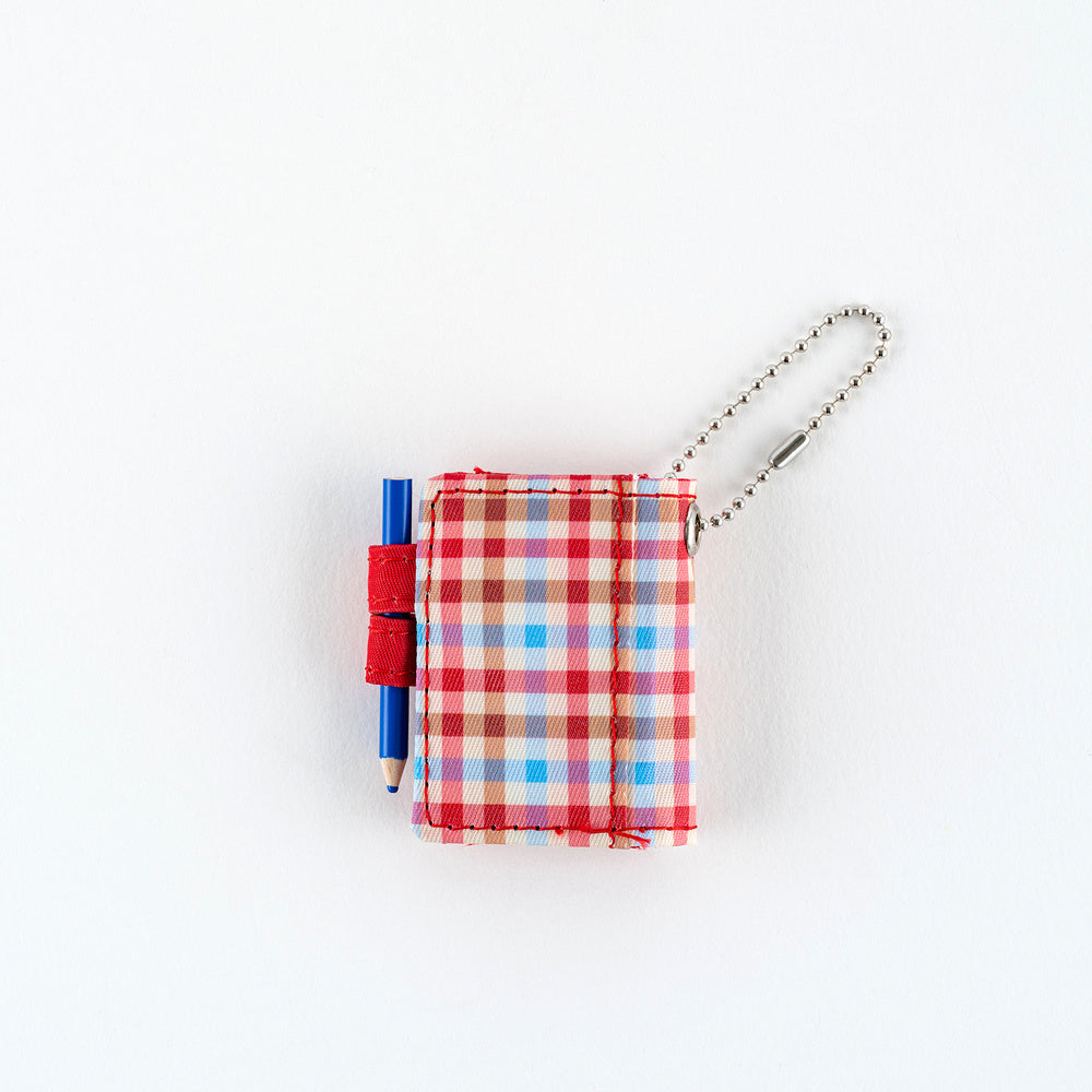 Hobonichi 2027 - Hobonichi Techo Mini Keychain (Bright Plaid)