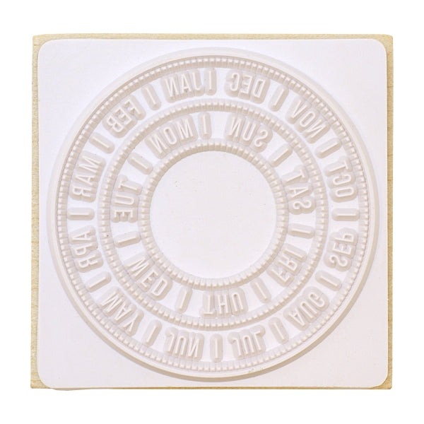 Kodomo No Kao Rubber Stamp - Circular Calendar