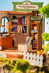The Muse Bookshop DIY Miniature House Kit